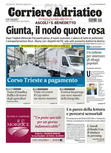 Corriere Adriatico Ascoli - 12 Giugno 2024