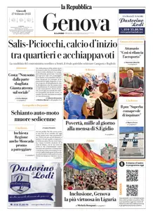 la Repubblica Genova - 27 Febbraio 2025