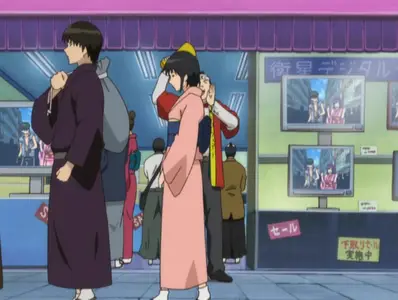 Gintama (2006 S04E10 160 From a Foreigners Perspective Youre the Foreigner From an Aliens Perspective Youre the Alien CBT