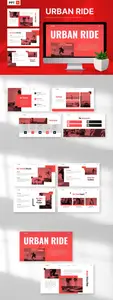 Urban Ride - Skate Powerpoint BYDS3ZZ