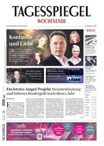 Der Tagesspiegel - 14 Dezember 2024