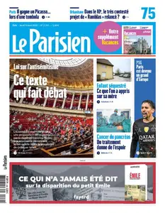 Le Parisien du Jeudi 16 Avril 2026