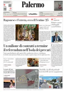 la Repubblica Palermo - 3 Giugno 2025