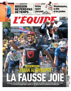 L’equipe du Lundi 21 Juillet 2025