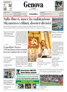 la Repubblica Genova - 29 Maggio 2025