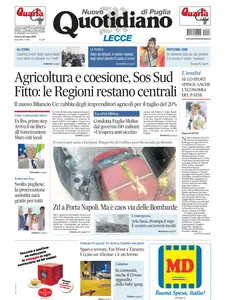 Quotidiano di Puglia Lecce - 18 Luglio 2025