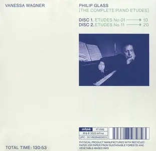 Vanessa Wagner - Philip Glass: The Complete Piano Etudes (2025)