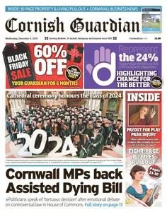 Cornish Guardian Newquay - 4 December 2024