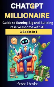 ChatGPT Millionaire : Guide to Earning Big and Building Passive Income with AI- 3 Books in 1
