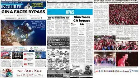 Philippine Daily Inquirer – March 15, 2017