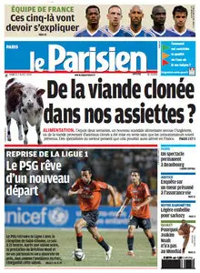 Le Parisien - Samedi 7 aout 2010 + Cahier Paris