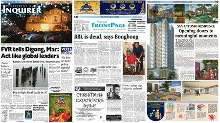 Philippine Daily Inquirer – December 17, 2015