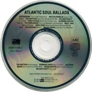 VA - Atlantic Soul Ballads (1987) {Atlantic West Germany}