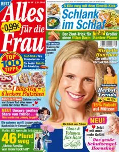 Alles für die Frau – 02. November 2018