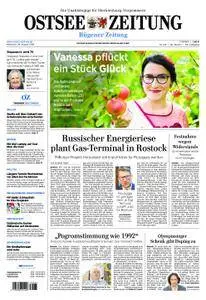 Ostsee Zeitung Rügen - 29. August 2018