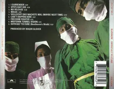 Rainbow - Difficult To Cure (1981) {1999, Remastered} Re-Up
