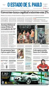 Jornal O Estado de SP em PDF, Terça 20 de Outubro de 2009