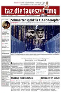 Tageszeitung TAZ vom 25 Juli 2014