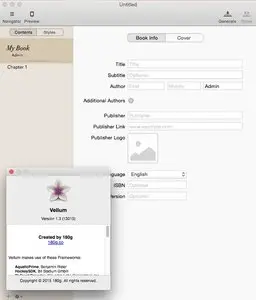 Vellum 1.3 Mac OS X