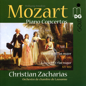 Christian Zacharias - W.A. Mozart Piano Concertos Vol.1 (2003) [SACD-R][OF]