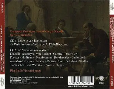 Pier Paolo Vincenzi - Complete Variations on a Waltz by Diabelli (2015)