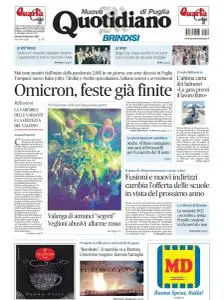 Quotidiano di Puglia Brindisi - 30 Dicembre 2021