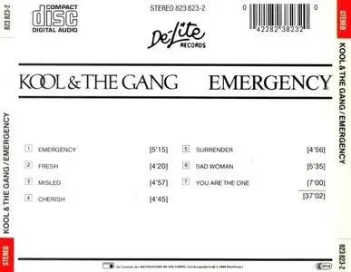 Kool & The Gang - Emergency (1984) {DeLite 823823-2}