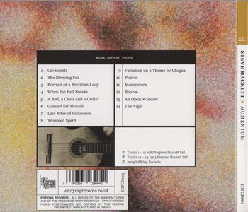 Steve Hackett - Momentum (1987) {2014 Edifying Records Remaster}