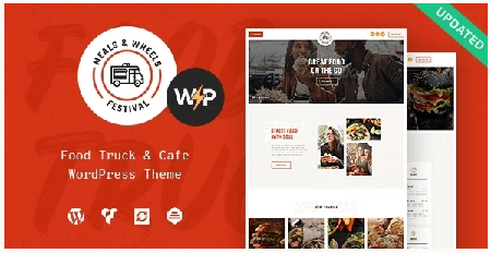Meals & Wheels v1.1.6 - Street Festival & Fast Food Delivery WordPress Theme