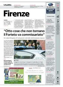 la Repubblica Firenze - 25 Novembre 2018