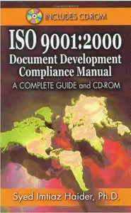 Iso 9001: 2000 Document Development Compliance Manual