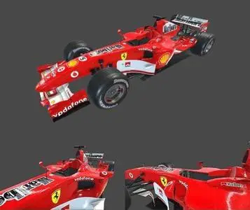 Ferrari 248 F1 3D model