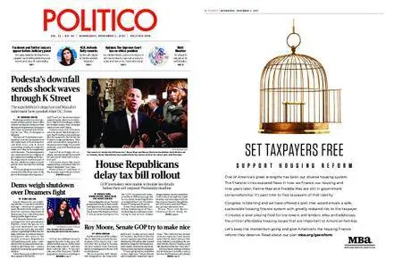 Politico – November 01, 2017
