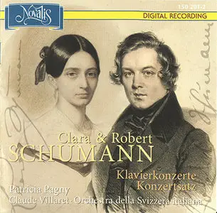 Clara & Robert Schumann - Piano Concertos (2012, Novalis # 150 201-2)