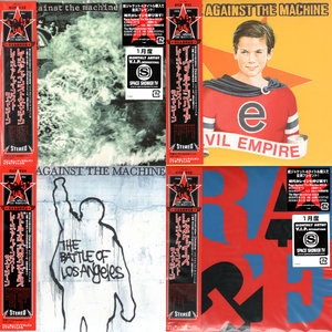Rage Against The Machine - Albums Collection 1992-2000, Japanese Reissues 2008