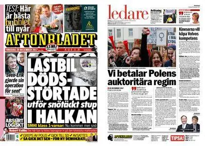 Aftonbladet – 28 december 2017