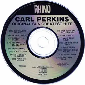 Carl Perkins - Original Sun Greatest Hits (1986) {Rhino}