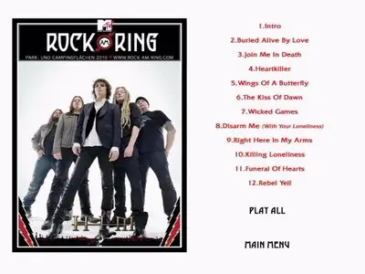 Rammstein, Bullet For My Valentine, HIM - Rock Am Ring 2010 DVD