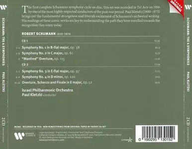Paul Kletzki, Israel Philharmonic Orchestra - Robert Schumann: The Four Symphonies (2021)