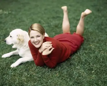 Drew Barrymore - Firooz Zahedi Photoshoot 1998