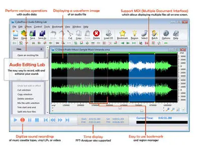 CyberPower Audio Editing Lab v14.0.1 [Repack]