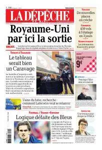La Dépêche du Midi du Mercredi 29 Mars 2017