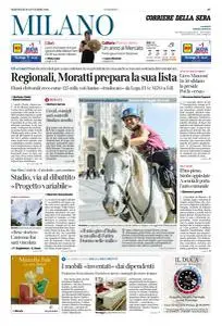 Corriere della Sera Milano - 28 Settembre 2022