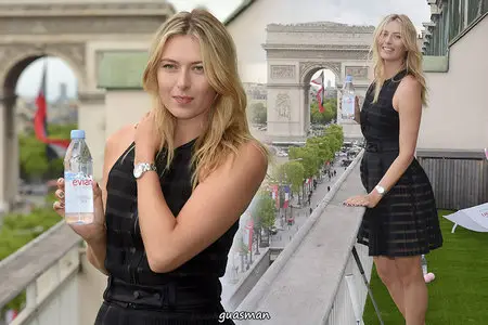 Maria Sharapova - Evian Sport Season launch in Paris May 18, 2015