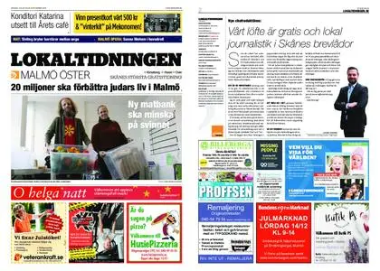 Lokaltidningen Malmö Villa – 07 december 2019