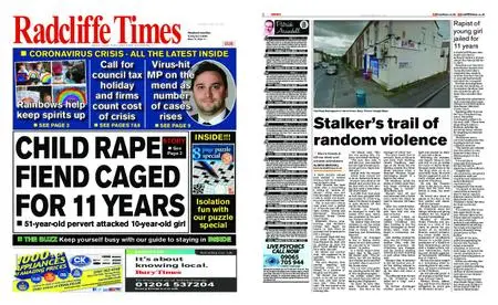 Radcliffe Times – March 26, 2020