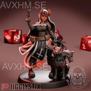 Demon Nun Huntress - Jigglystix