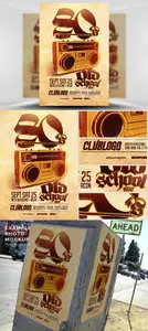 Old School Flyer Template