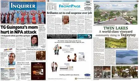 Philippine Daily Inquirer – April 22, 2013