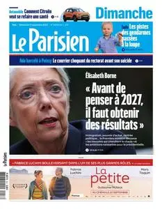 Le Parisien du Dimanche 17 Septembre 2023